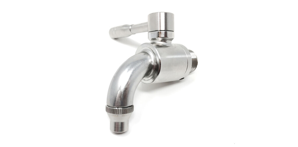 4870936 RUBINETTO ACCIAO INOX  SFERA