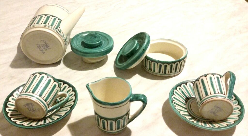 4919154 Set caff per due, in Ceramica