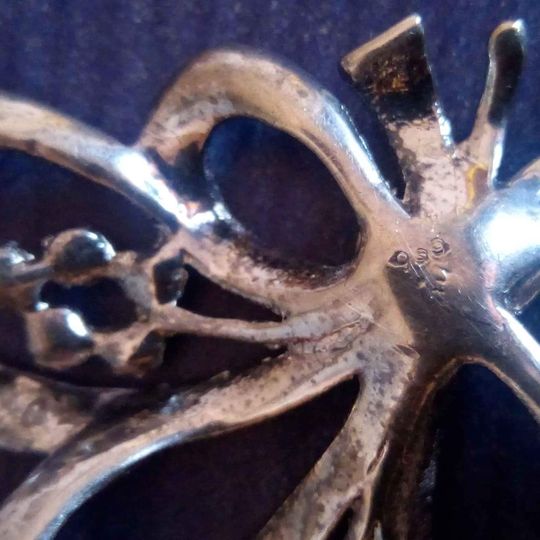 4681061 Spilla vintage argento