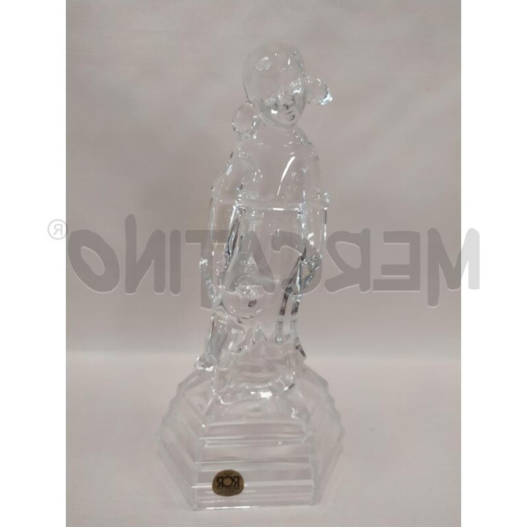 5106654 Statuetta cristallo rcr