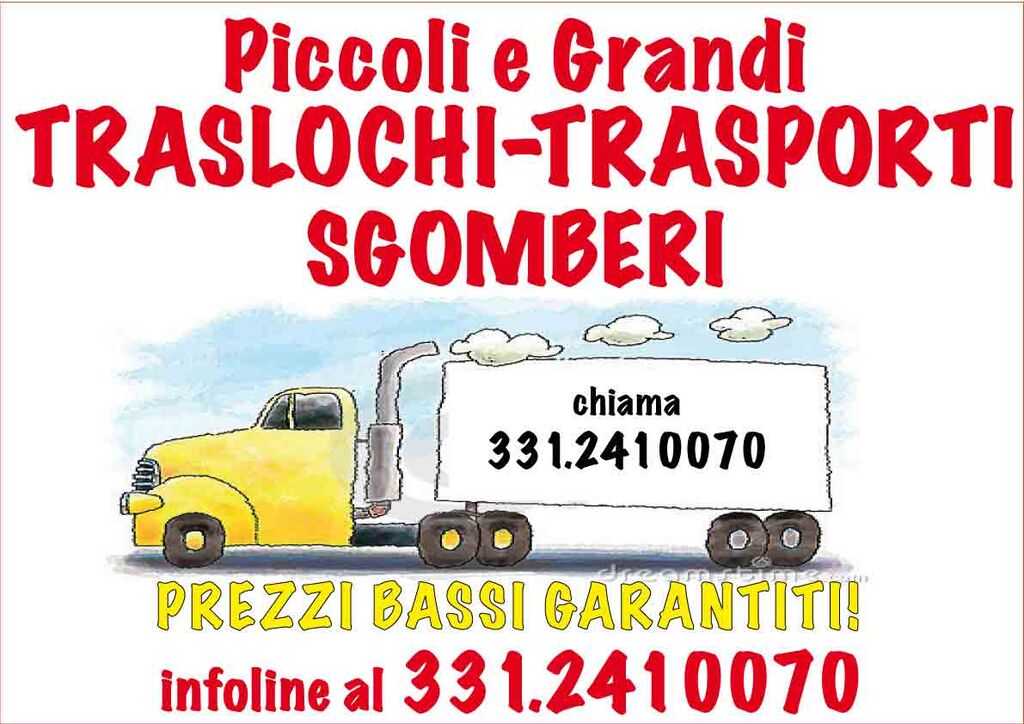 5063171 Traslochi e Sgomberi Roma