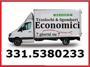 5185223  Traslochi trasporti sgomberi