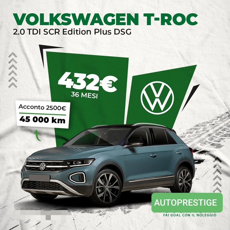 5328956  VOLKSWAGEN T-ROC 2.0 TDI SCR