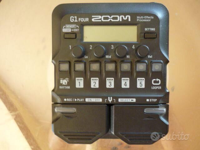 5310204 Zoom G1 four multieffetto 